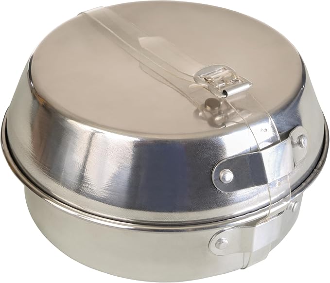 Stansport Deluxe Polished Outside Aluminum Cook Set 8-Piece