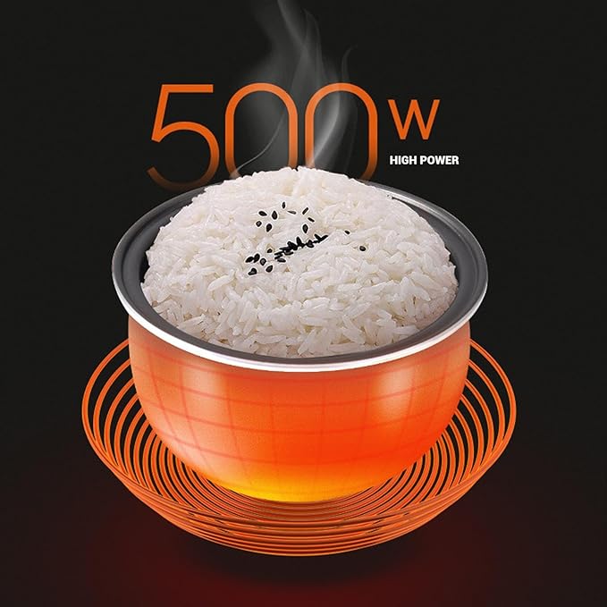 Smart Rice Cooker 4L Slow Cooker and Steame with 8 Cooking Functions 12-Hour Smart Appointment and LED Display
