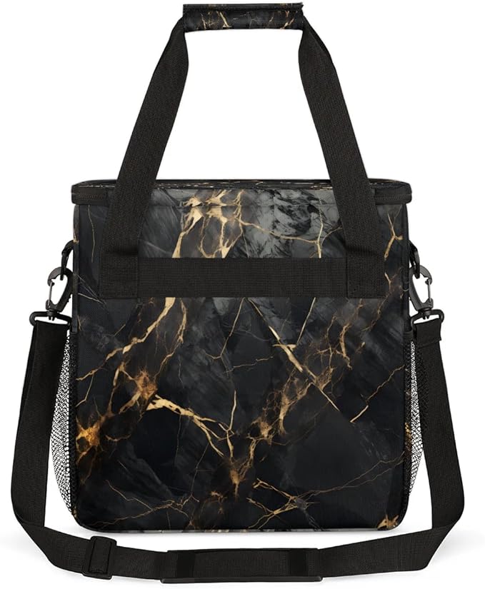 Marble Classic Patterns Coffee Maker Carrying Bag for Keurig K-Mini or K-Mini Plus Storage Portable Coffee Maker Travel Bag