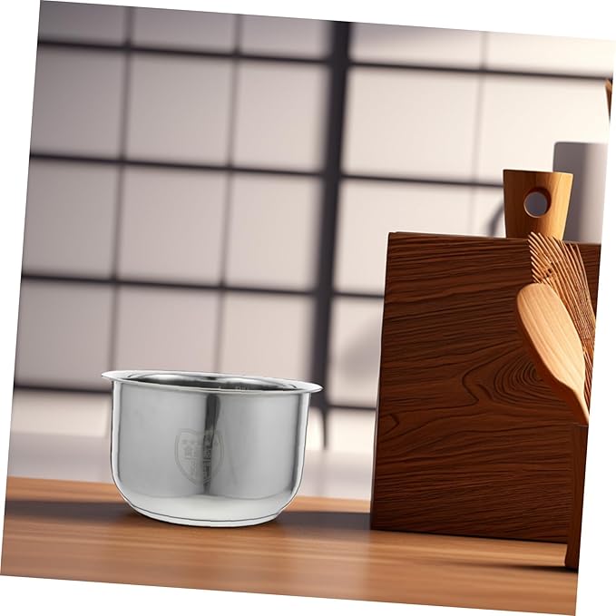 Stainless Inner Pot for Rice Cooker Cooker Liner Replacement Heat Transfer Performance