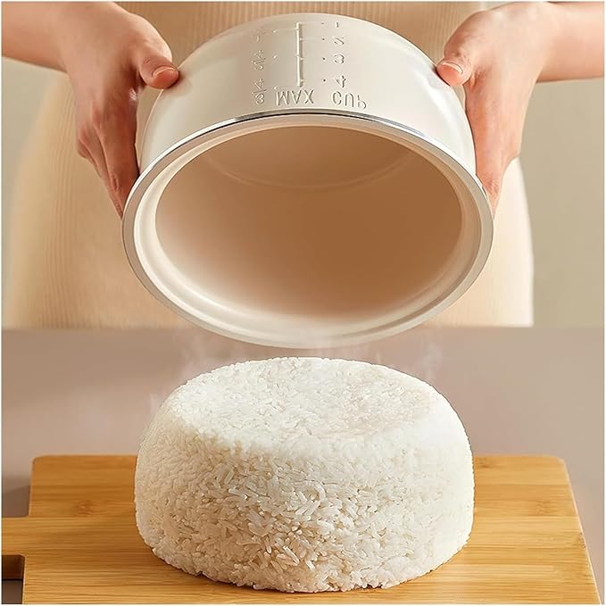 Mini Rice Cooker Commercial Rice Cooker 2L Smart Multifunctional Rice Cooker Non-Stick Liner For 2-3 People
