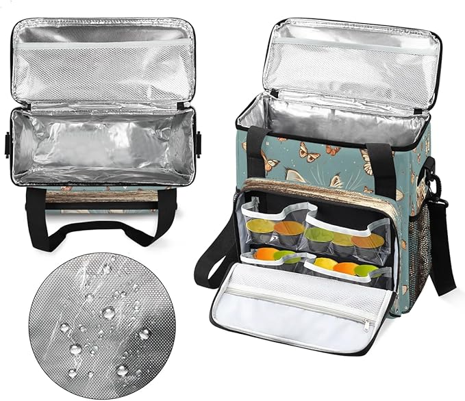 Cat Butterfly Coffee Maker Travel Bag for K-Mini or K-Mini Plus Single Serve Coffee Brewer Portable Storage Tote Case for Tarvel