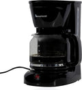Newhouse Electric Coffee Machine NHCM-001-12 12-Cup Coffee Maker with Auto Shut Off Electric Pot with Metal Mesh Coffee Filter Basket ETL Certified for Hospitality and Residential Use