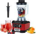 BioloMix Heavy Duty Commercial Blender 2200W 60Oz Professional Kitchen Blender Smoothies Shakes Ice and Frozen Fruit Optional Dry Grains Container