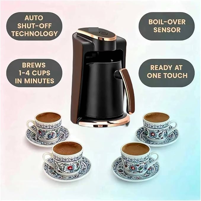 Fit for Touch Electric Coffee Maker - 250ml(US Standard)