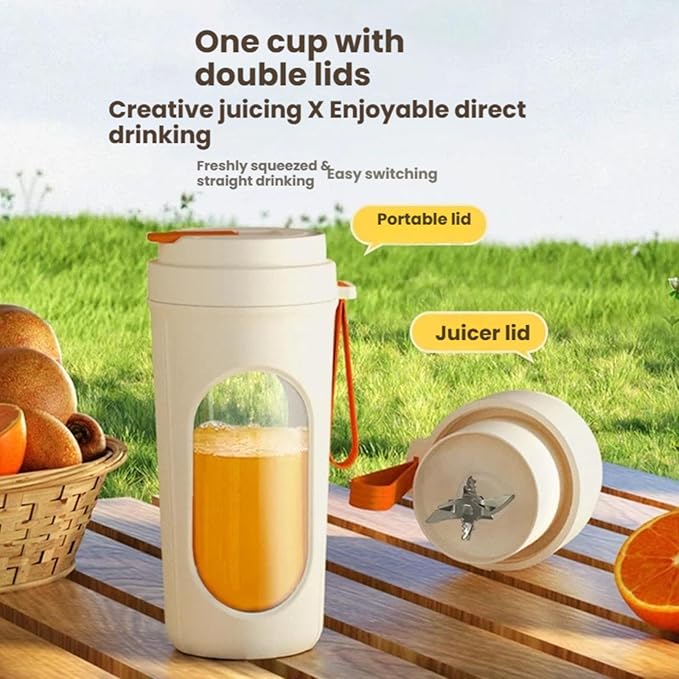 Portable charging small juicer cup household multifunctional juice mixer