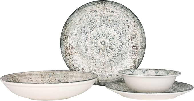 Rinart Dinnerware Set - Fade - 24 pieces - 6 Persons - Porcelain