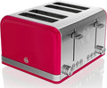 Swan 4 Slice Retro Toaster