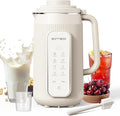 8 in 1 Automatic Nut Milk Maker - 20oz Soy Milk Maker for Homemade Nut MilkOat MilkSoymilkAlmond MilkPlant Based MilkRice PasteJuiceMilk ShakeBoil Water with Auto-Clean &amp Timer