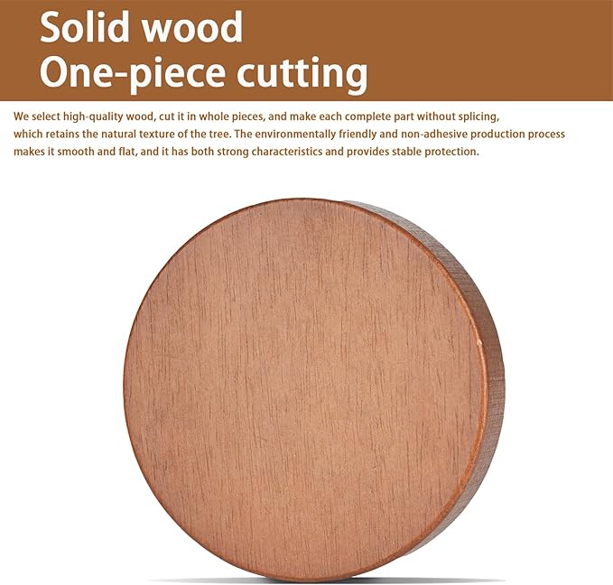 Wooden Trivets for Hot Dishes Tree Shape Trivet Set Foldable Kitchen Wooden Trivets Tree Coaster for Hot Dishes、Pot、Bowl、teapot、hot Pot Holders (3 Piece-Walnut)