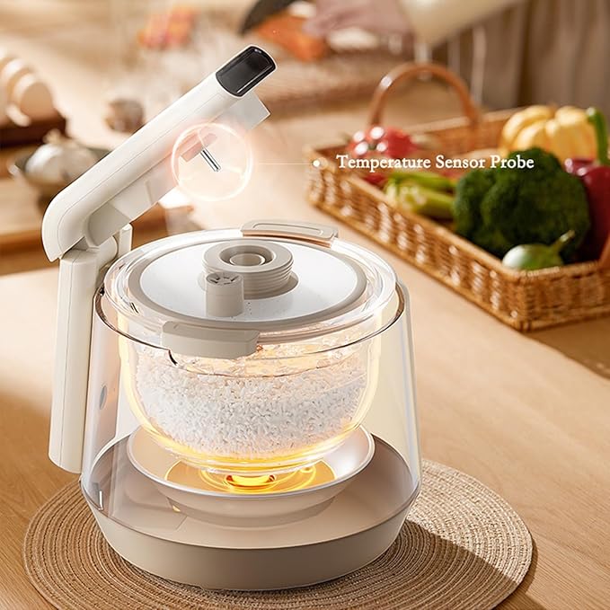 Rice Cookers Electric Rice Cooker Household Multifunction 1-3 People Mini Full Ceramic Liner Micro Pressure Intelligent Rice Cooker Rice Maker