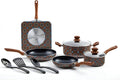 IMUSA 10pc Mexican Talavera Design Cookware Set with Tools