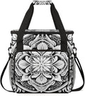 Mandala Coffee Maker Carrying Bag Portable Travel Storage Tote Bag Compatible with K-Mini or K-Mini Plus Single Serve Coffee Brewer Carrying Case with Multiple Pockets &amp Shoulder Strap