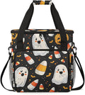 Cartoon Pumpkin Coffee Maker Carrying Bag Halloween Pumpkin Travel Storage Bag Compatible with K-Mini or K-Mini Plus Single Serve Coffee Brewer Carrying Case with Multiple Pockets &amp Shoulder Str