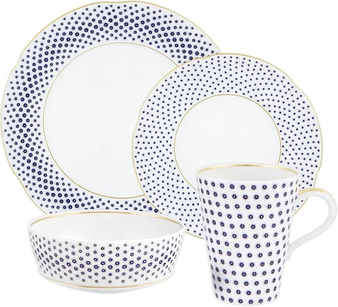 Vista Alegre Contstellation D'Or 4-Piece Dinnerware Set