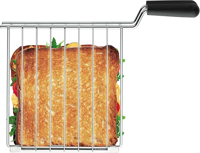 Dualit Design Series Sandwich Cage x 2 for Lite Design Series and Domus Toasters | Make toasted sandwiches in your Toaster | Pack of 2 Sandwiches Cages | Sandwich Cage with Drip Tray