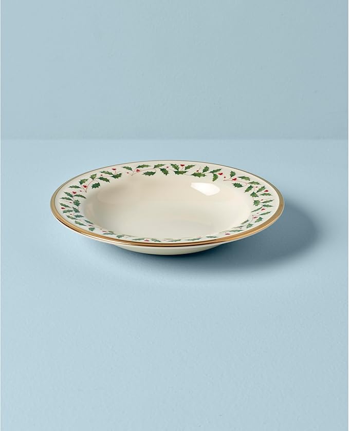 Lenox 146504250 Holiday Soup Bowl Christmas Dinnerware