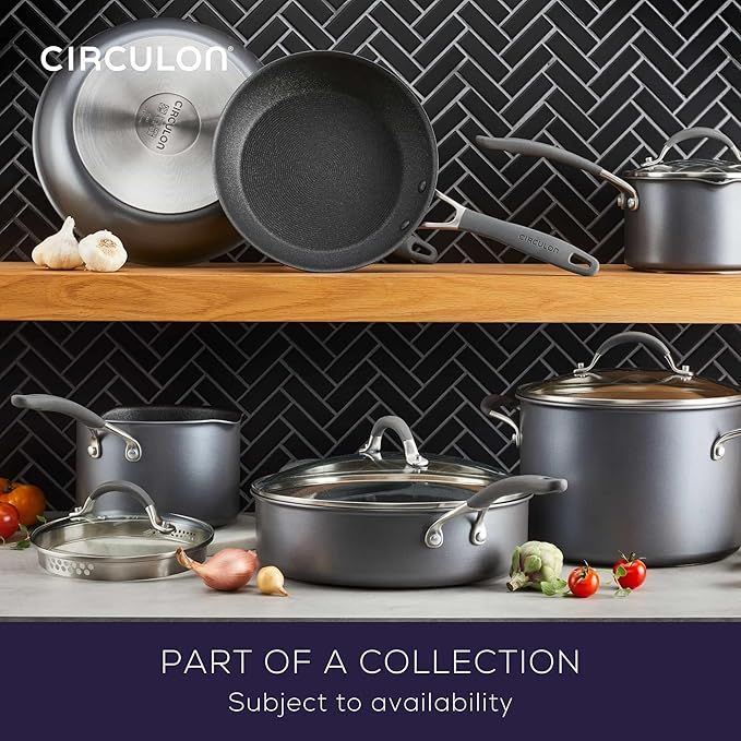 Circulon A1 Series with ScratchDefense Technology Nonstick Induction Frying Pan/Skillet 10 Inch Graphite