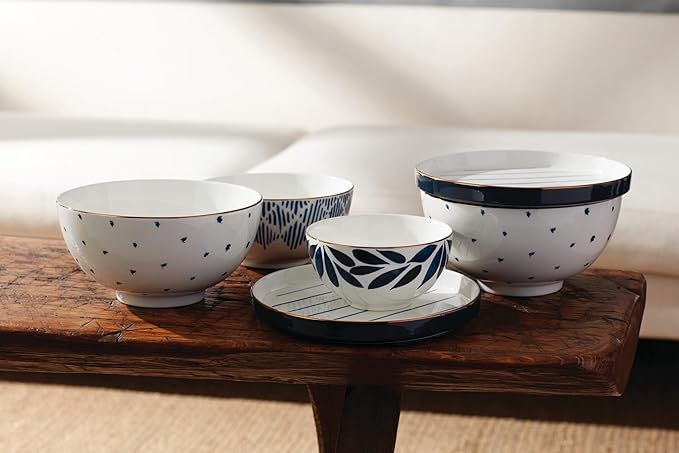 Lenox 893845 Blue Bay 8Pc Luna Nesting Set 9.81 0