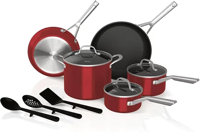 Ninja Foodi NeverStick 11-Piece Cookware Set Guaranteed To Never Stick C19600