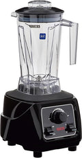 Kratos Commercial 3.5 HP Variable Speed Blender Pulse Feature 64 oz. Jar 120V 1800W NEMA 5-15P Plug Black Countertop Professional Blender (29B-005)