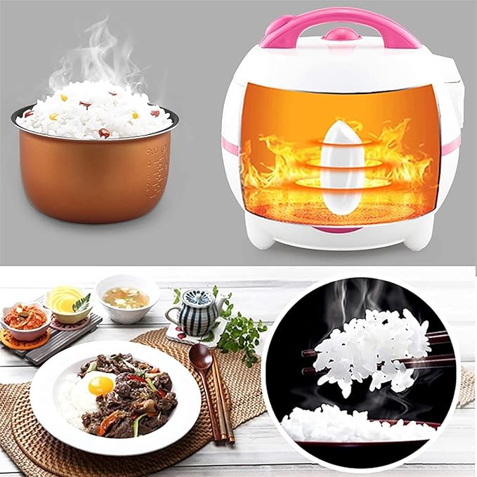 Household Electric Rice Cooker Household Mini Rice Cooker One-Button Cooking And Automatic Heat Preservation For 1-2 People