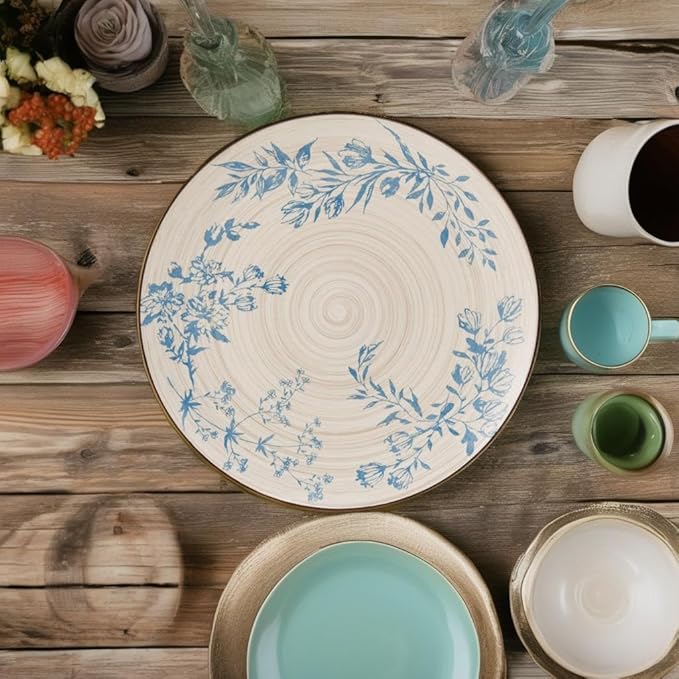 Pfaltzgraff Bella 12 Piece Dinnerware Set Service For 4 Multicolor