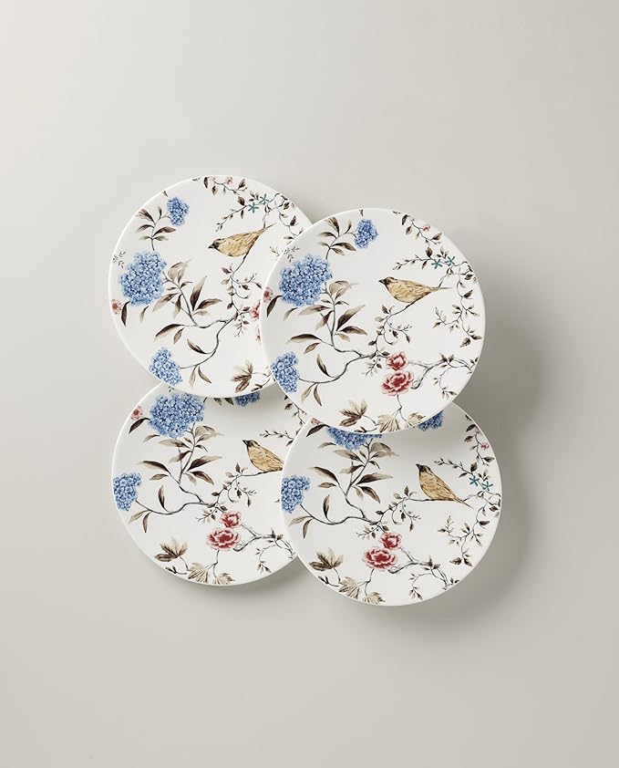 Lenox Sprig &amp Vine 4-Piece Accent Plate Set 4.65 LB MultiWhite