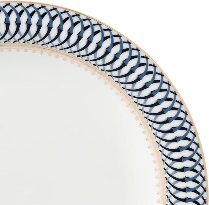 24 Piece Dinnerware Set-Bone China Service for 4 by Lorren Home Trends