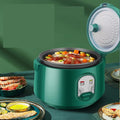 Mini Rice Cooker - Household Multifunctional Rice Cooker Rice Cooker With Heat Preservation Function Portable Travel Rice Cooker Nonstick Coating Fast Cooking 2-3 People (Size : 1.8L)