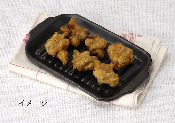 Banko Ware 57-12987 Hellsheet Toaster Ceramic Plate (Perfect for reheating oils such as flies!) Yellow