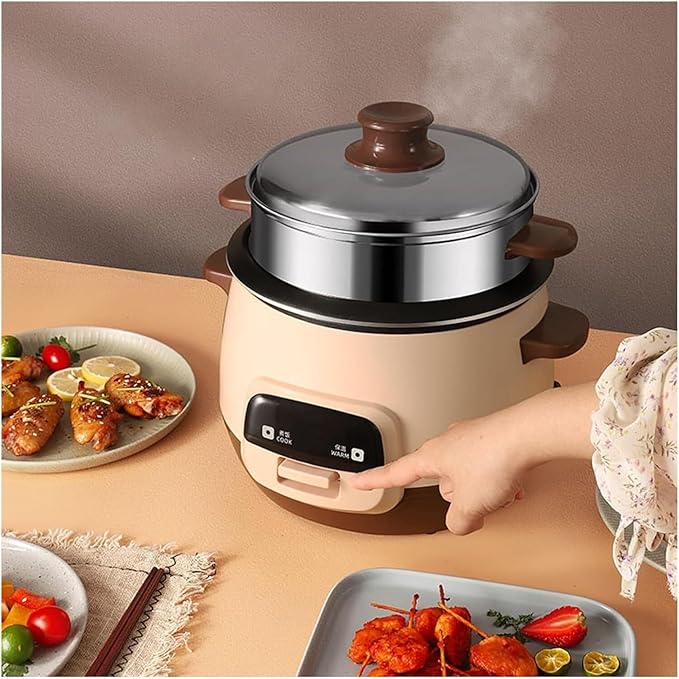 Mini Rice Cooker Commercial Rice Cooker 3L Multi-Functional Small Rice Cooker For 1-3 People Cooking