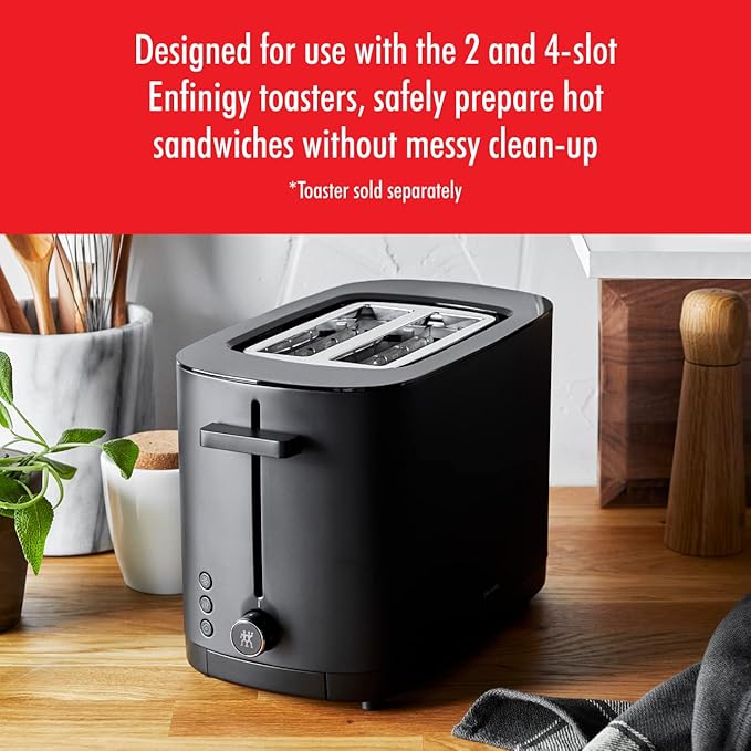ZWILLING Enfinigy Toaster Sandwich Rack - Short - Black