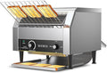 BOOROS Commercial Conveyor Toaster 450 Slices/Hour 2640W Heavy Duty Stainless Steel Commercial Toaster Seven Speed Rotating Toasters Machine for Bagels Buns Bread in RestaurantsBakeriesCafes110V