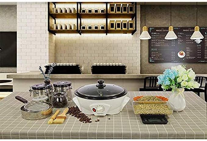 MIFXIN Coffee Roaster 800g 1200W Home Coffee Bean Roasting Machine Household Electric Coffee Baker 110V