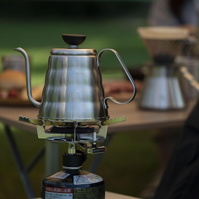 Hario Outdoor V60 Buono Metal Drip Kettle 700ml Silver