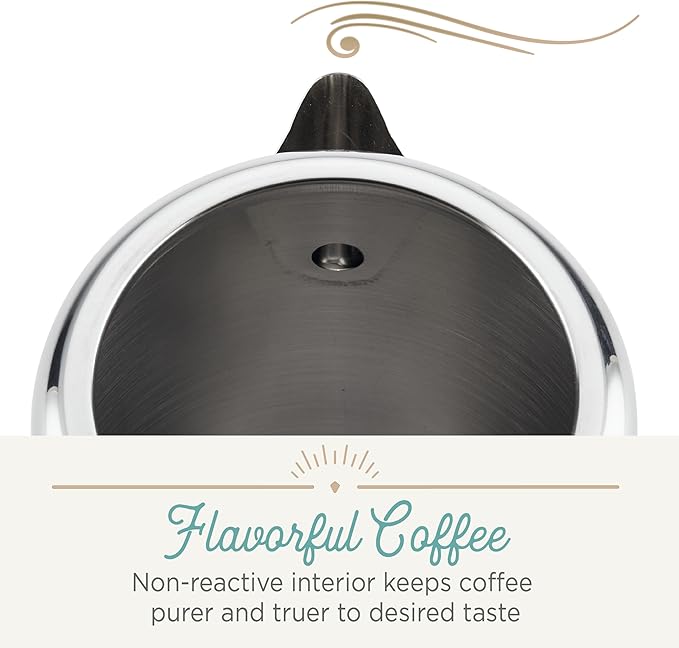 Farberware 47053 Classic Stainless Steel Yosemite 12-Cup Coffee Percolator 12 Cup Coffee Maker Silver