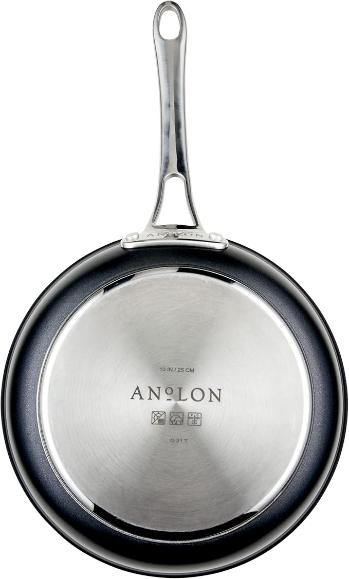 Anolon X Cookware/Pots and Pans Set 8 Piece Dark Gray