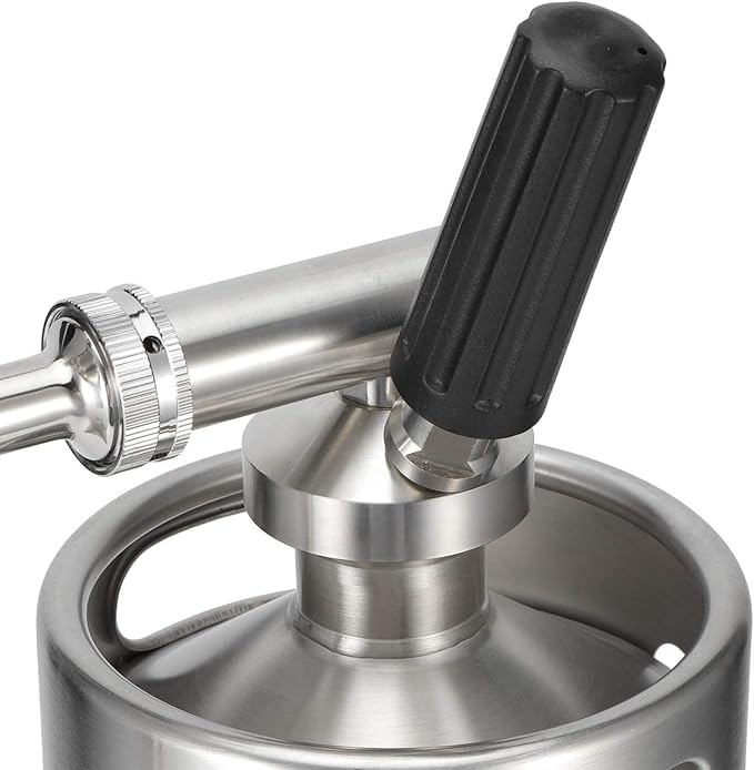 Stainless Steel Home Brew Nitrogen Infusion Coffee Keg SystemNitro Cold Brew Coffee Maker Nitrogen Gas System Coffee Dispenser Kit(3.6L) cold brew coffee maker nitro toddy iced nitro coffee m