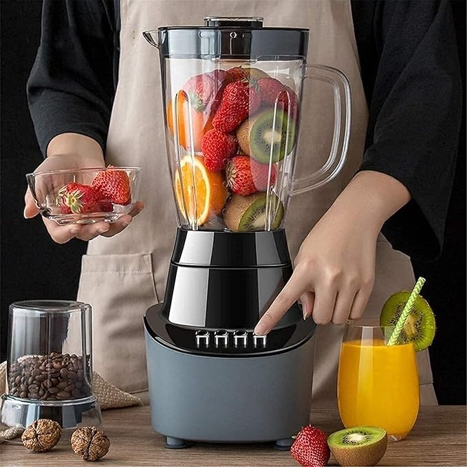 Multifunctional JuicerDry Grinding 700W Juicer Tabletop Mixer with 2 Knives and 2 Mixing sMultifunctional Juice
