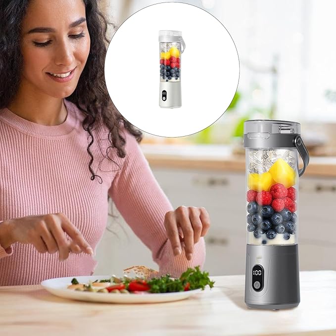 50W Portable Blending Machine Rechargeable Machine Cup Juicer Fruit Mixer 600ml Juicer Maker Blender Cup