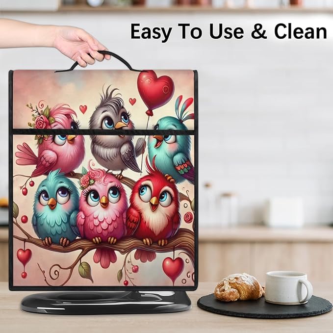 cfpolar Kitchen Aid Mixer Cover Compatible with 6-8 Quarts Animals Cute Owl Stand Mixer Cover Kitchen Aid Mixers Accessories Appliance Organizer Bag Dust Covers with Zipper Pocket