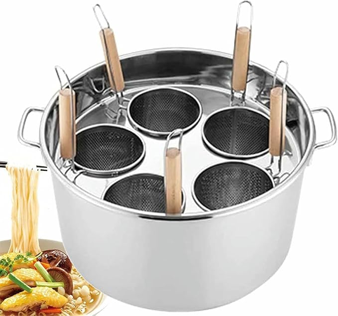Set of Pots for 5 Holes Paste Stainless Steel Potplay with Homemade Kitchen and Restaurant Restaurant5 Hole
