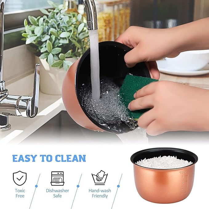 Portable Mini Rice Cooker Electric Travel Rice Cooker Small Removable Non-Stick Pot Keep Warm Function Suitable