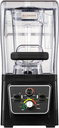 Commercial Blender with Soundproof Shield 2200W Quiet Professional Blenders Heavy Duty Blender with Strong and Quiet Professional-Grade Power Self-Cleaning Quiet Sound Enclosure