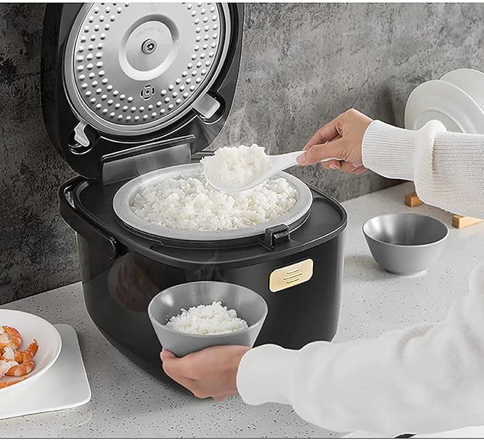 Rice Cooker 3L Small Capacity ice Flame All-Ceramic Non-Stick Liner 24h Reservation for Family Dormitory for 2 People Rice Cooker