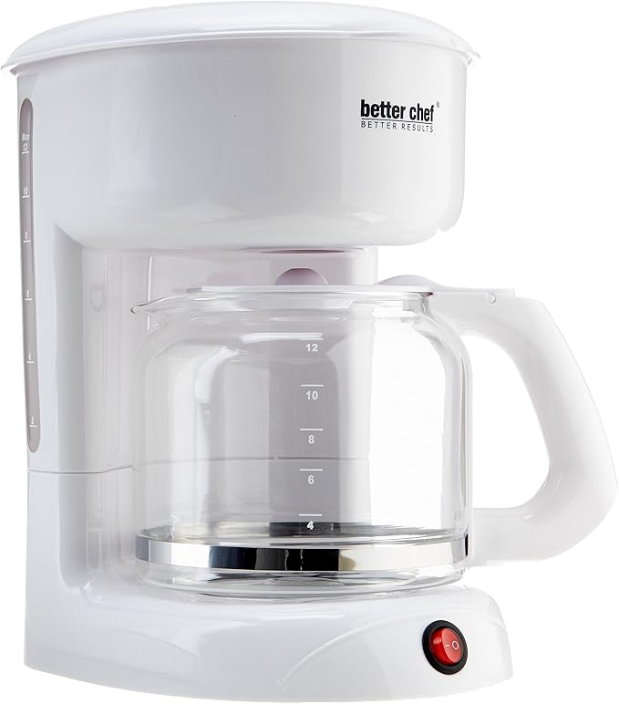 Better Chef 12-Cup Coffee Maker White