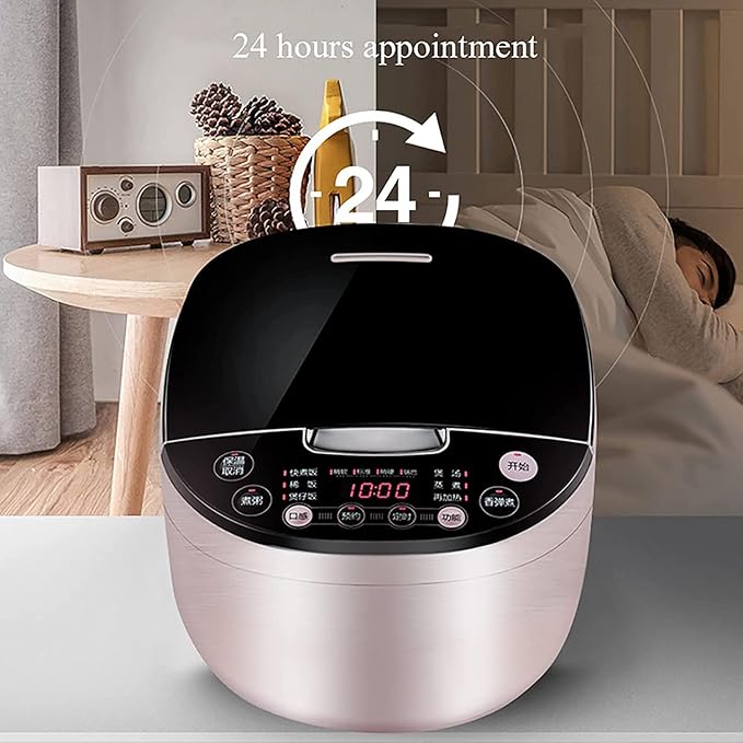 Rice Cooker Home Multi-Function Rice Cooker 24H Reservation and Heat Preservation Thicken Non-Stick Liner for 2-8 People