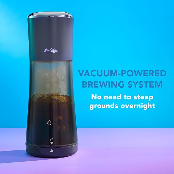 Mr. Coffee® Express Cold Brew Coffee Maker 10-Minute Cold Brew Coffee Machine Sake