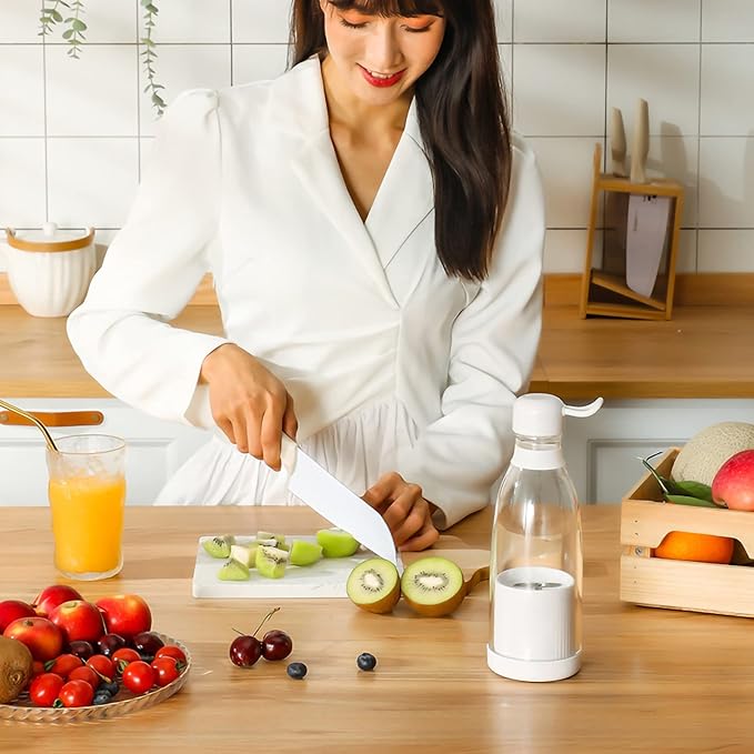 Tyenaza Blender Electric Electric Hand Blender Portable Small Rechargeable USB Charging Food Grade PC Plastic Individual Blender